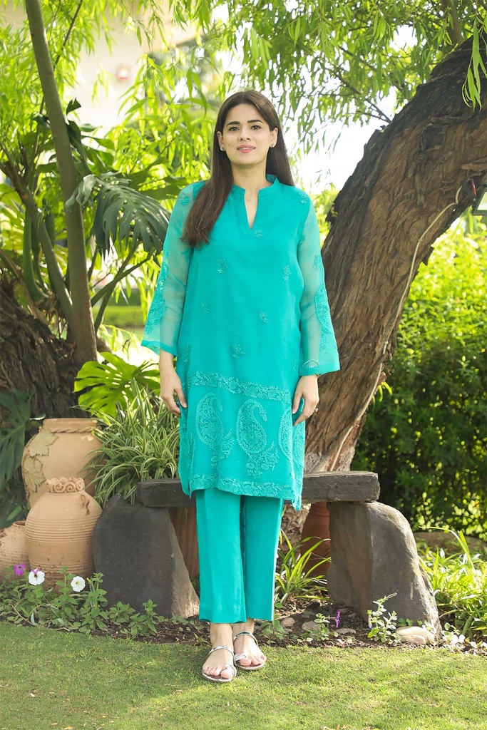 Hand Embroidered Suit