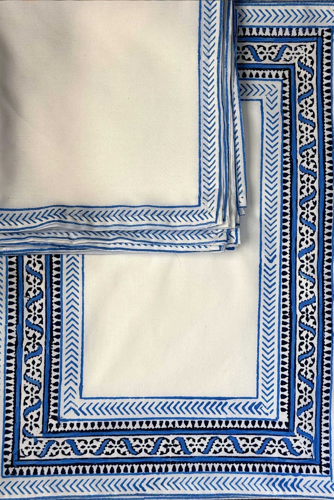 BLOCK PRINTED MATS AND NAPKINS