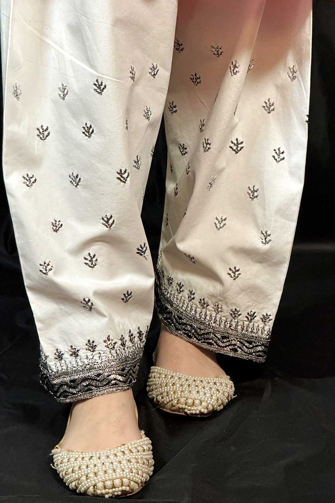 MAKESH WHITE SHALWAR
