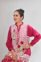 Maroon Ralli Kaftan