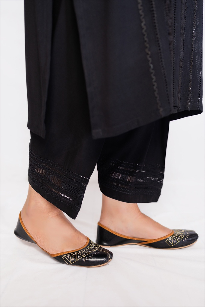 Black Tarkashi Shalwar