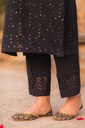 Black Applique Pants