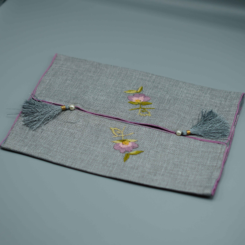 DS-9 Light Grey Jute Dining Set