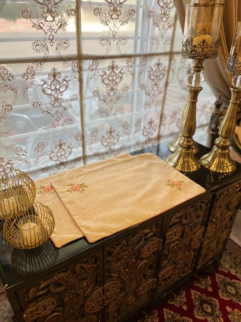 TM-16 Beige Jute Tray Mats