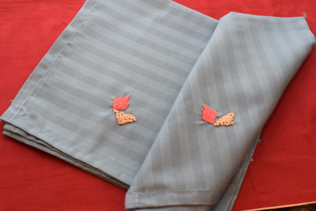 N-9 Light Blue Napkins