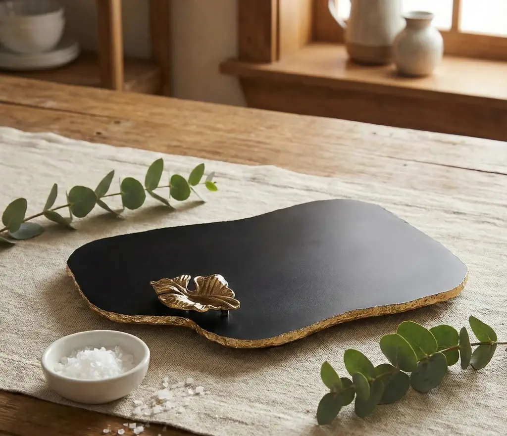 Abstract Platter – Black