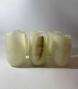 White Marble Glasses Set Of 6