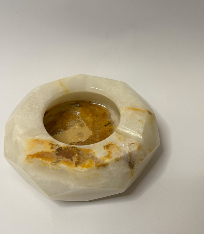 Onyx Diamond Shaped Ashtray- Big