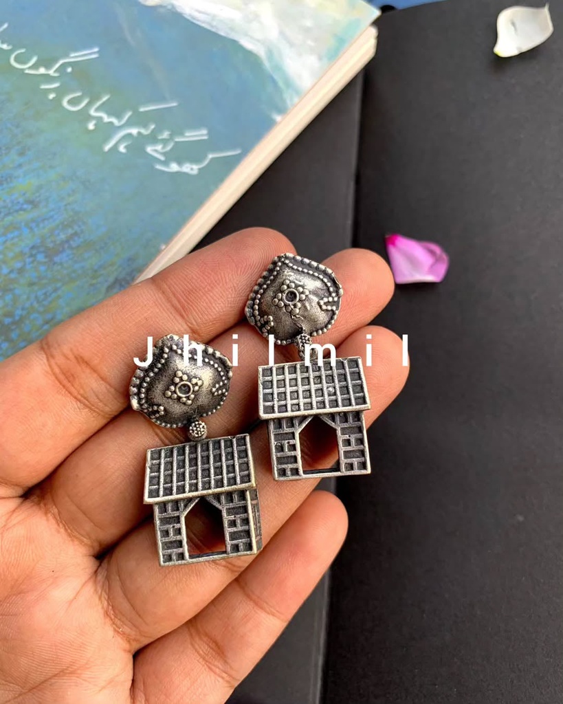 Hut Earrings