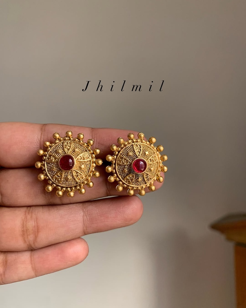 Rajwari Moti Studs