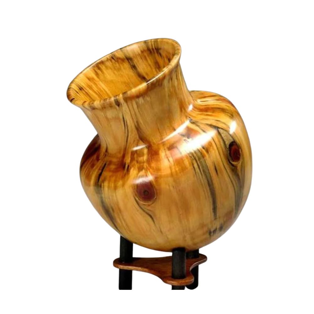 Wooden Vases