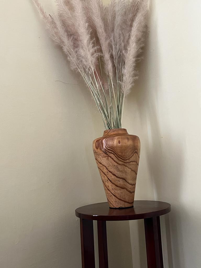 Wooden Vases