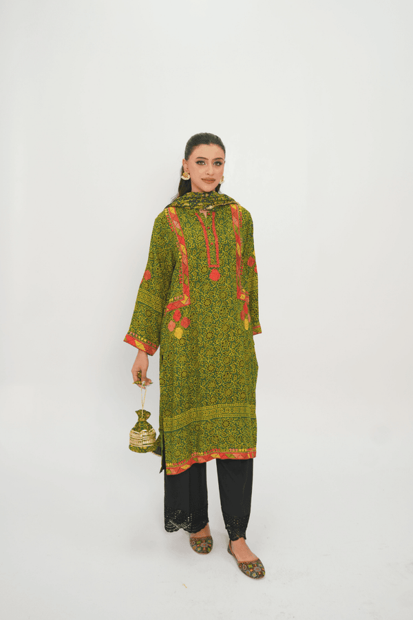 Phulkari Bahaar Kurta