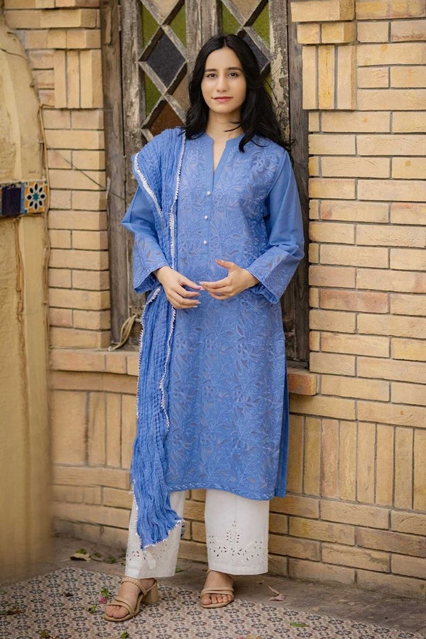 Orchid Embroidered Kurta