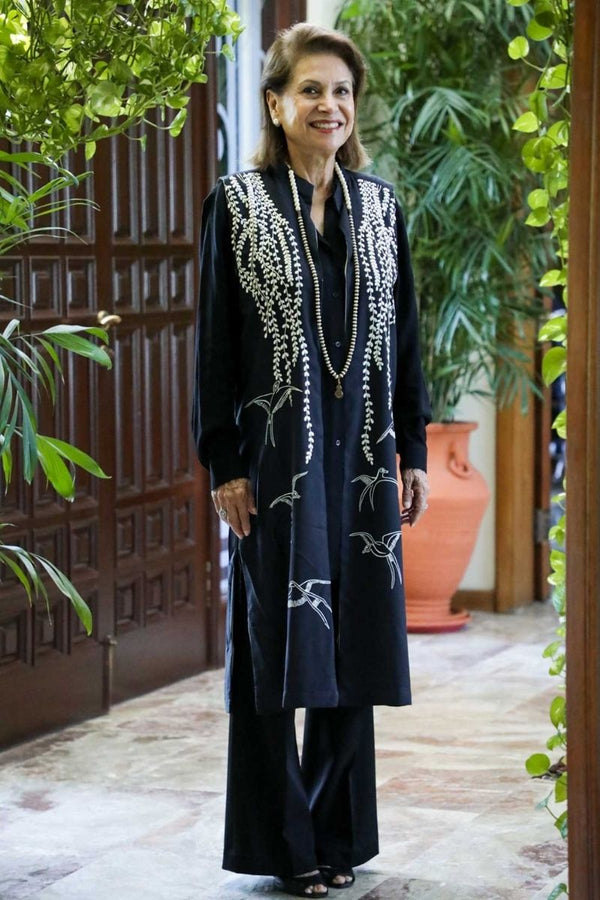 DELICATE - Embroidered Gown