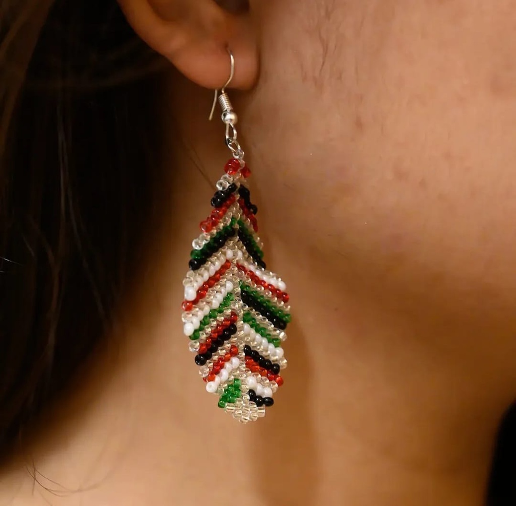 Beaded earring