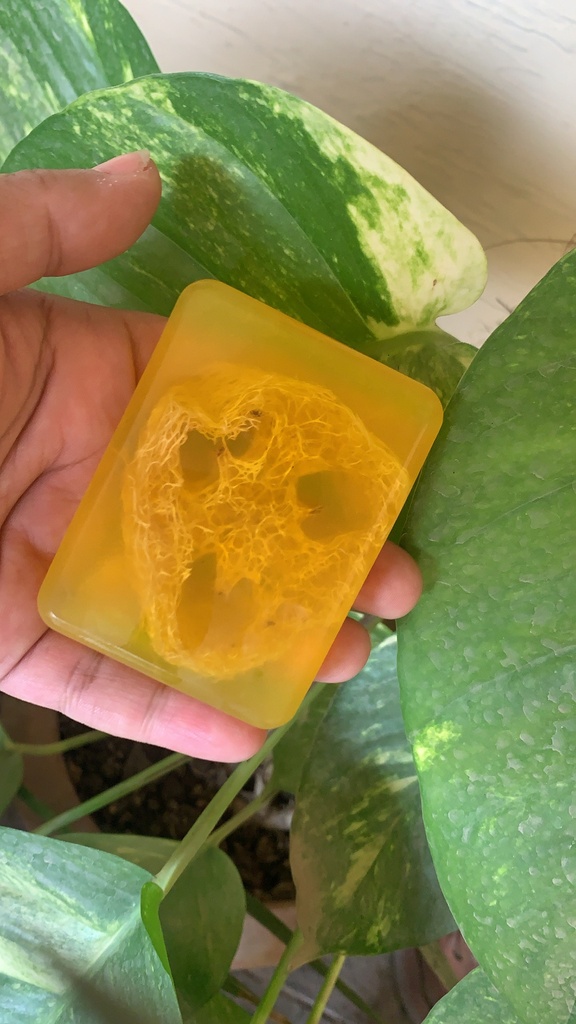 Handcrafted Loofah soaps.