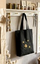 Embroidered tote bag