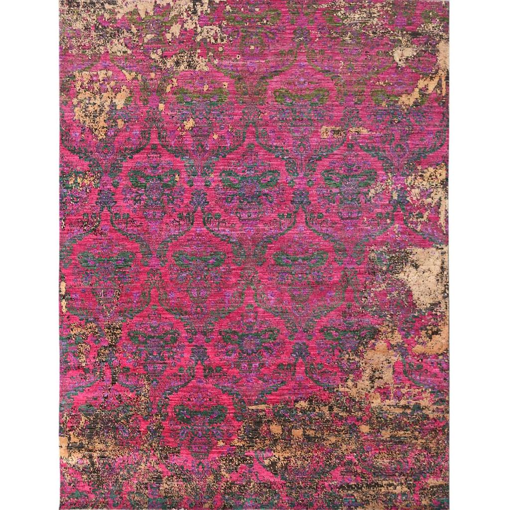 Modern Carpet -Wool&Silk- 8x10