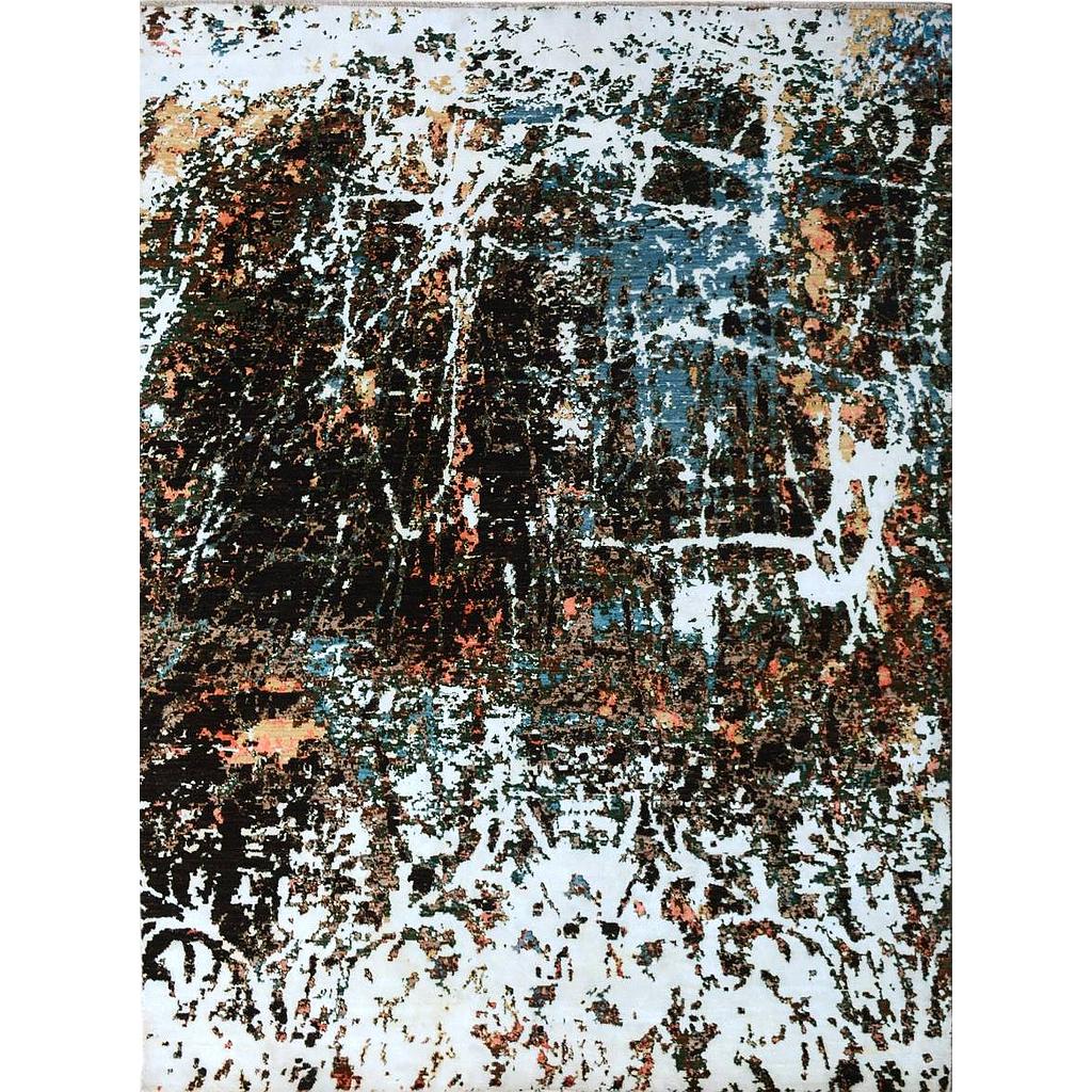 Modern Carpet -Wool&Silk- 8x10