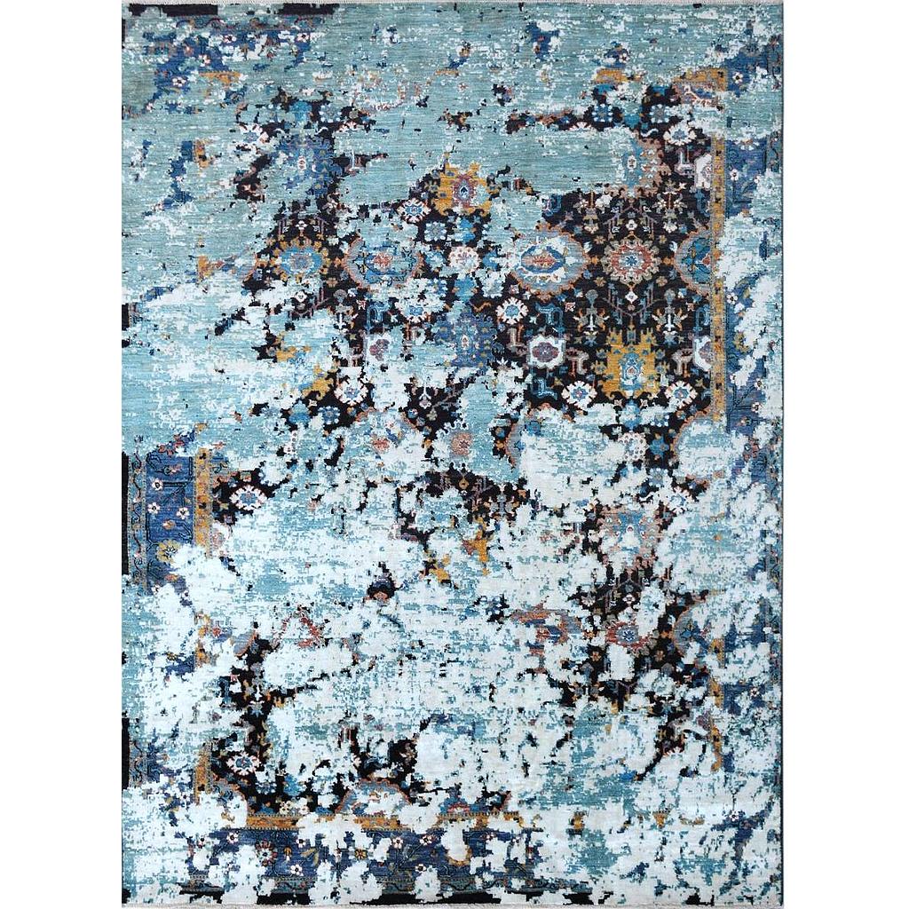Modern Carpet -Wool&Silk- 8x10