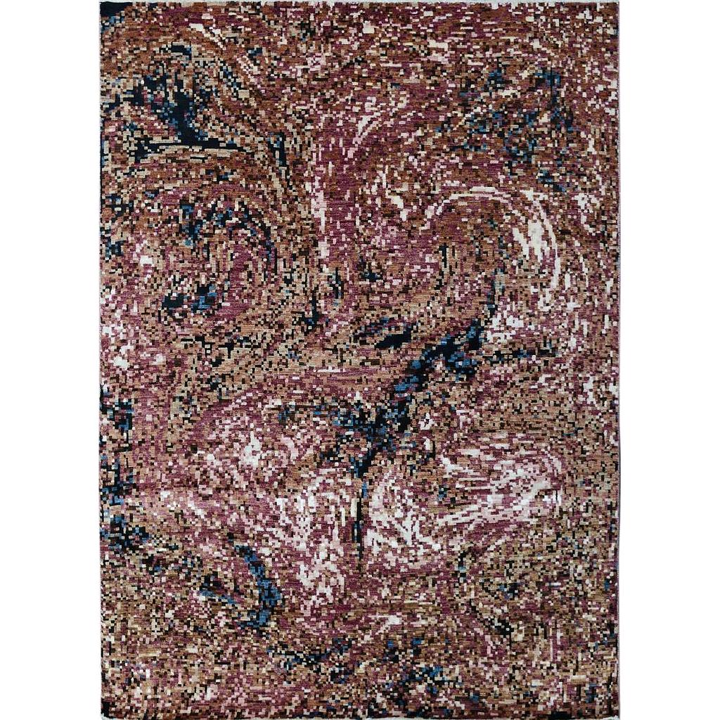 Modern Carpet -Wool&Silk- 8x10