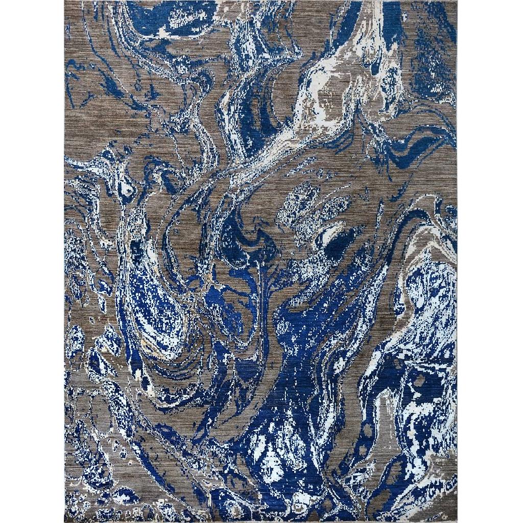 Modern Carpet -Wool&Silk- 9x12