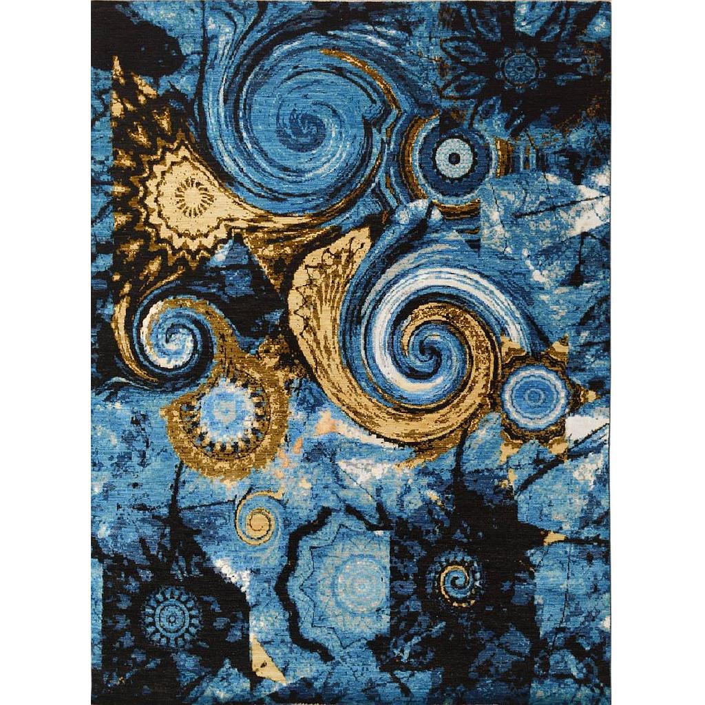 Modern Carpet -Wool&Silk- 9x12