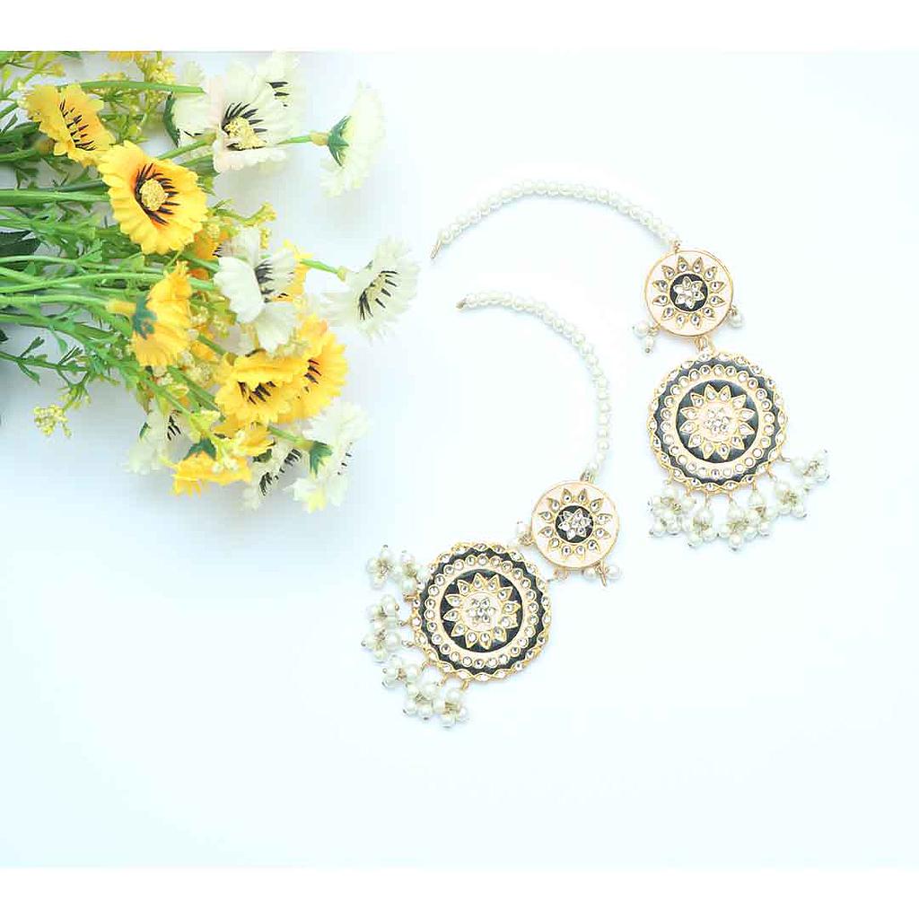 Arsi Tops / Earrings - Kundan Jewellery