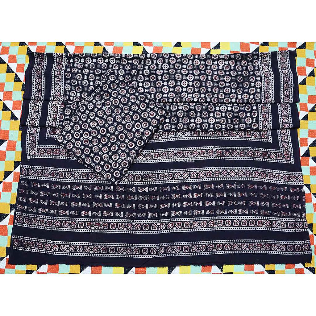 Sindhi Ajrak  2-Piece Suit
