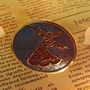 "عشق" - Round Whirling Dervish Ring