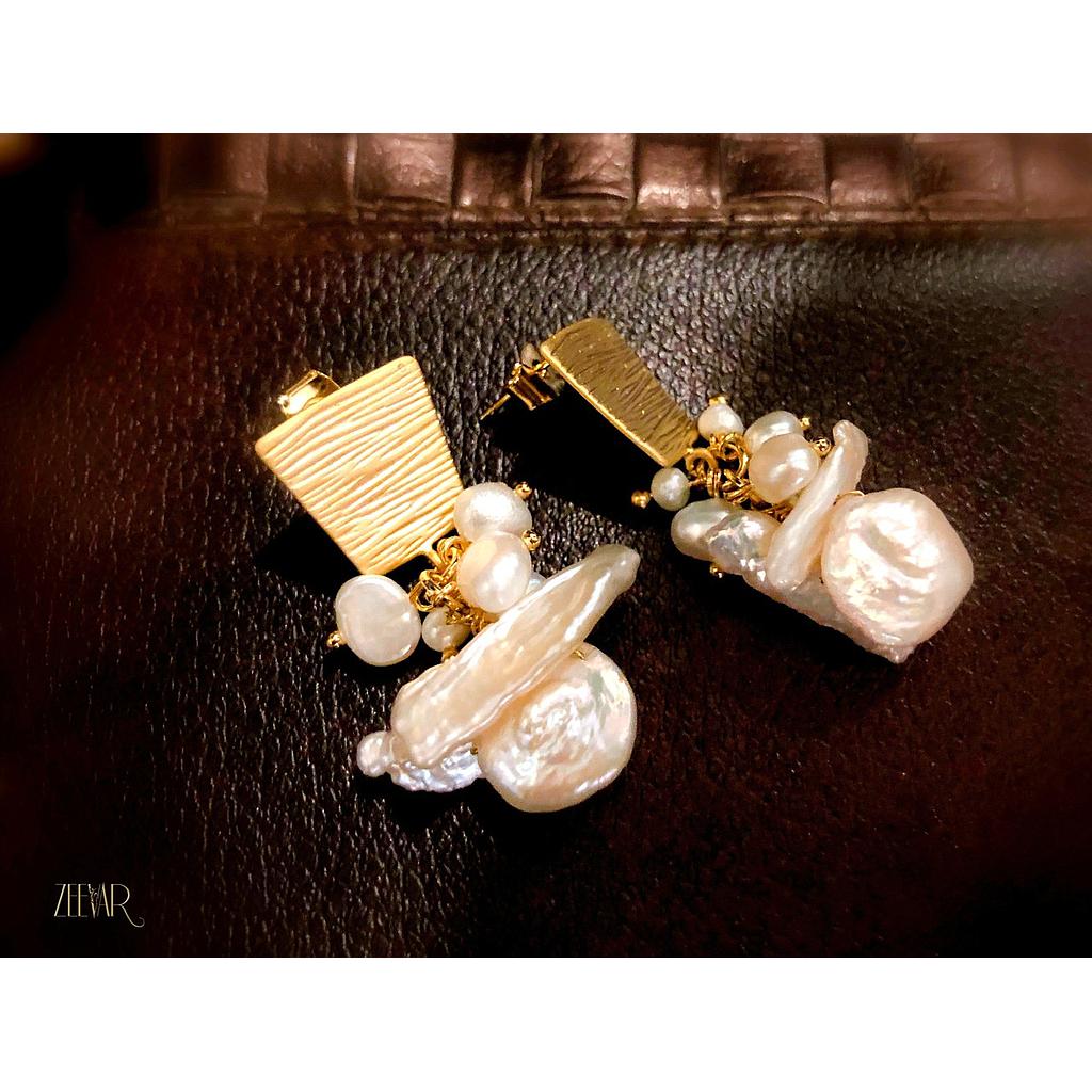 Baroque Pearl Earrings