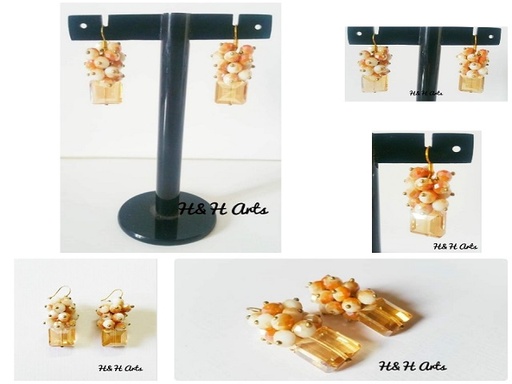 [PK1048-GN-GEN-009995] Handmade Cluster Earring