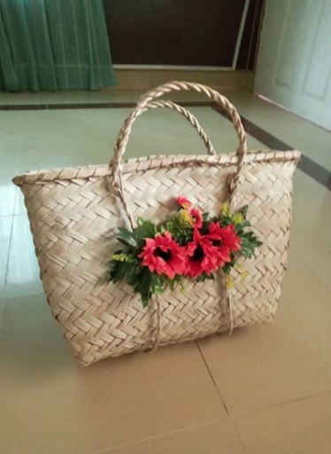 [PK3000-HM-BKT-010154] Hand knotted basket