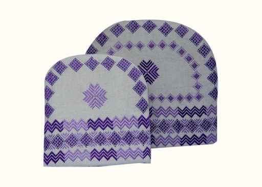 [PK0029-HM-BED-001252] Phulkari Tea Cozy Set