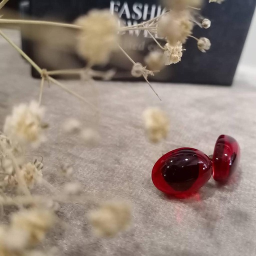 [PK4528-JW-EAR-013870] Red Hot Studs