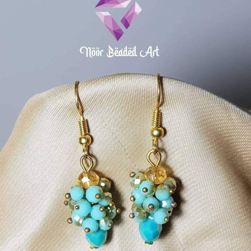 [PK4592-JW-BNG-013987] Beaded Grapes Earring