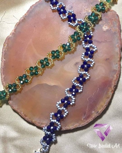 [PK4592-GN-GEN-014182] 4 leaf Clover Bracelet