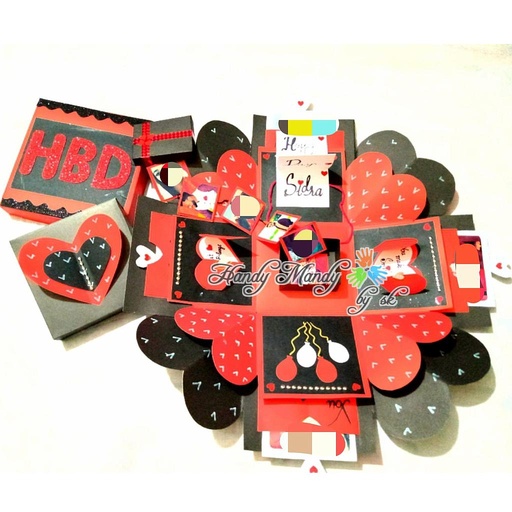 [PK5098-HM-JAR-015081] Exploxionbox For Birthday