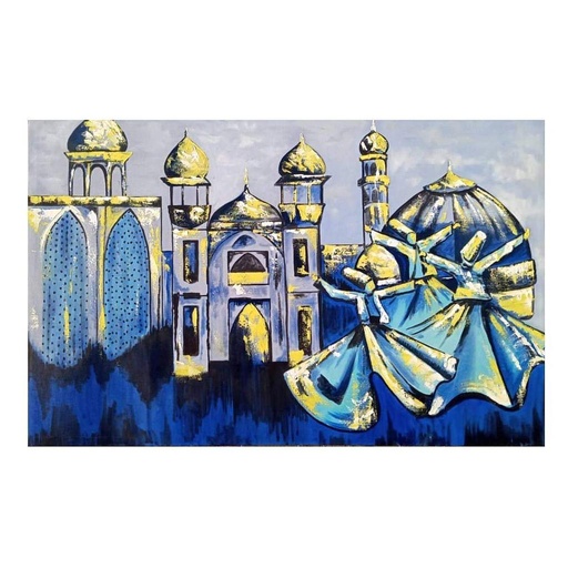 [PK5259-AR-OIL-015351] Whirling Darvaish