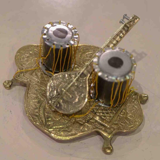 [PK0830-HM-SCL-015544] Tabla Sitaar Miniature