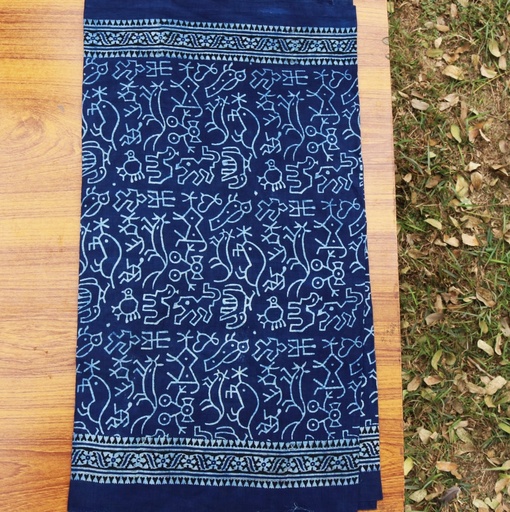 [PK0013-CW-SCF-001728] Ajrak Stole