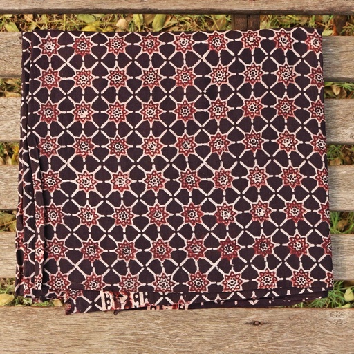 [PK0013-CW-UNS-001761] Ajrak Riley / Shirt Piece