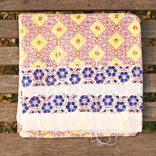 [PK0013-CW-UNS-001787] Ajrak Riley / Shirt Piece