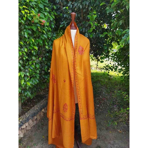 [PK0014-CW-SCF-017093] Light weight woollen shawl Pashmina feel