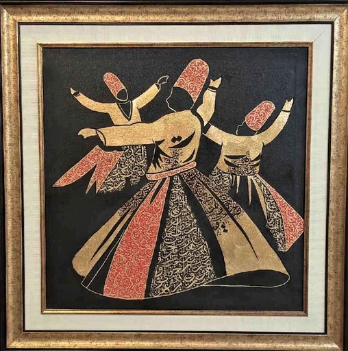 [PK5259-AR-OIL-017355] Whirling Darvaish