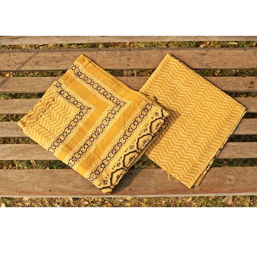 [PK0013-CW-UNS-001834] Ajrak - 2 Piece Suit