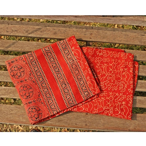 [PK0013-CW-UNS-001849] Ajrak - 2 Piece Suit