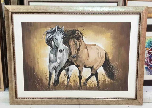 [PK5259-AR-PAI-021601] Horse painting 
