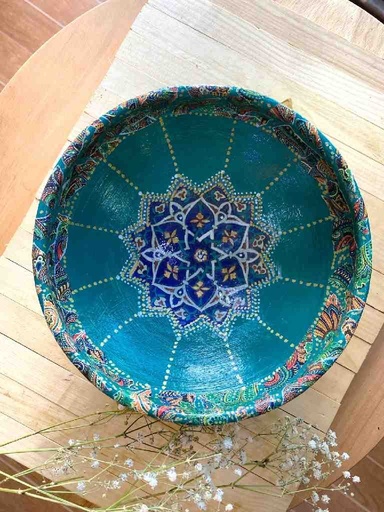 [PK5792-HM-TBW-021716] Handcrafted Decorative Bowl